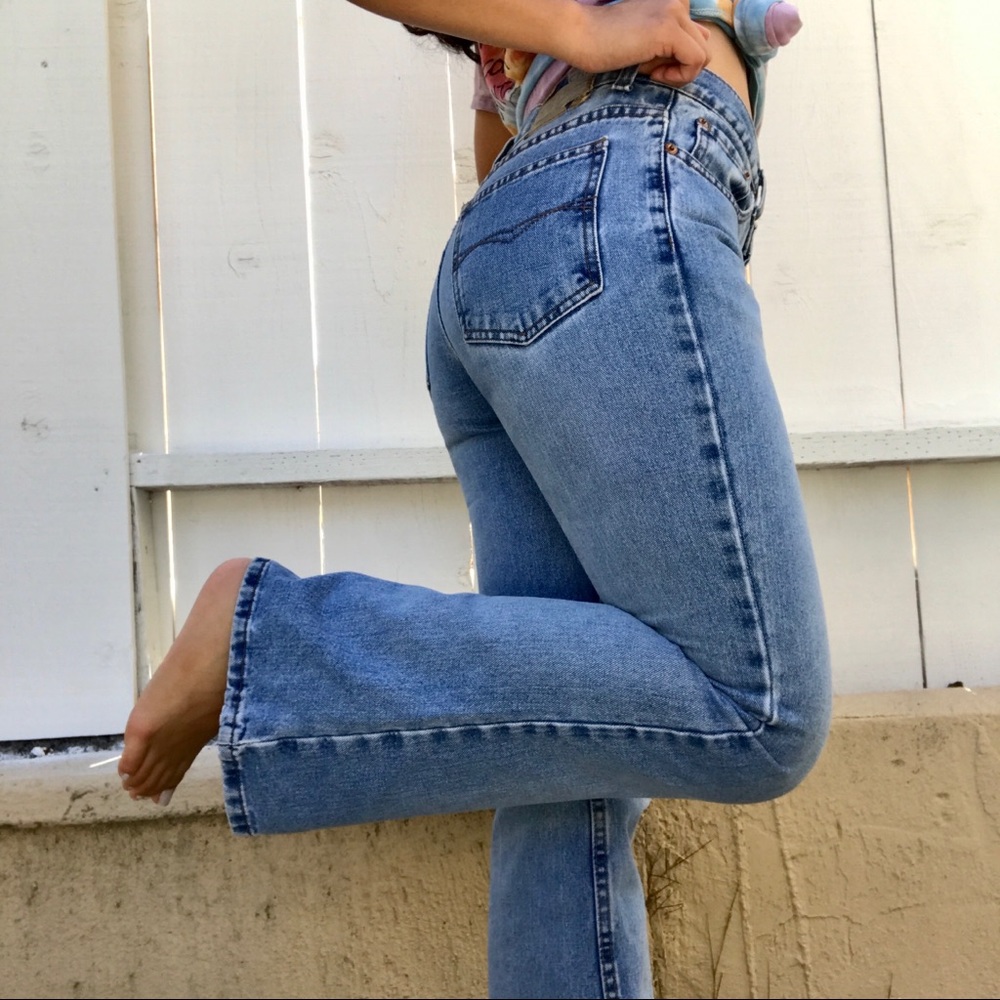 Mid waist bootcut flare pants